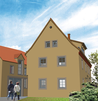 KTP11 - Perspektivische Nord-West Ansicht…