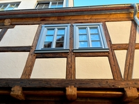 Saniertes Fachwerk mit neuen Denkmalfenstern&hellip;