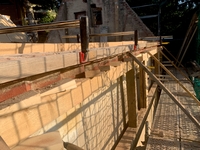 Sanierung Ziegelgesims…