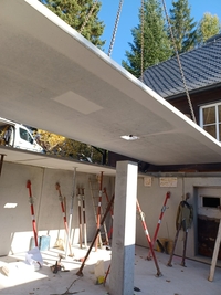 Wochenendhaus Waldidylle - Deckenmontage…